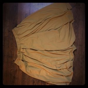 Mustard skirt w/pockets (Maddison)